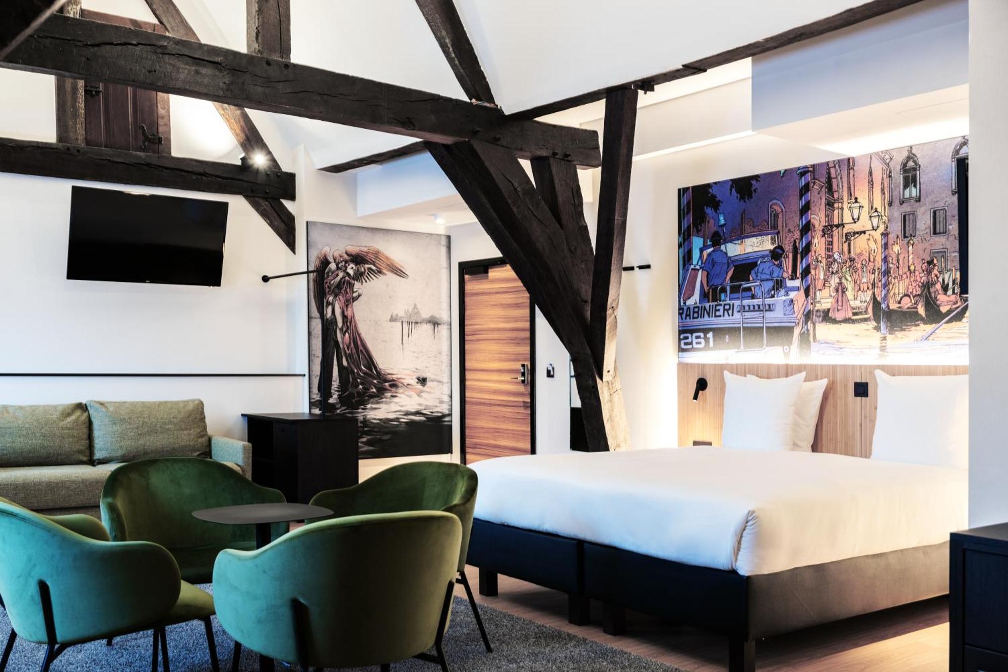 Comic Art Hotel Gent Eksteriør billede