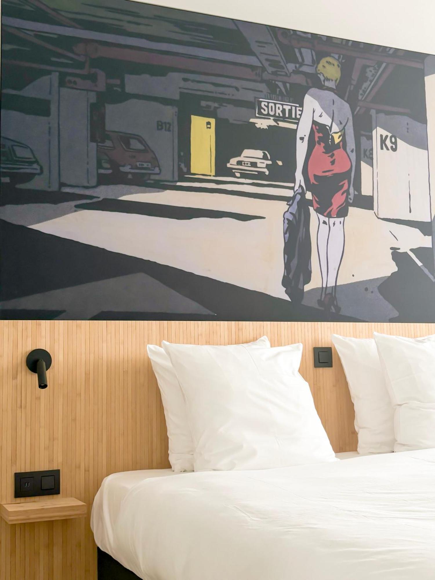 Comic Art Hotel Gent Eksteriør billede