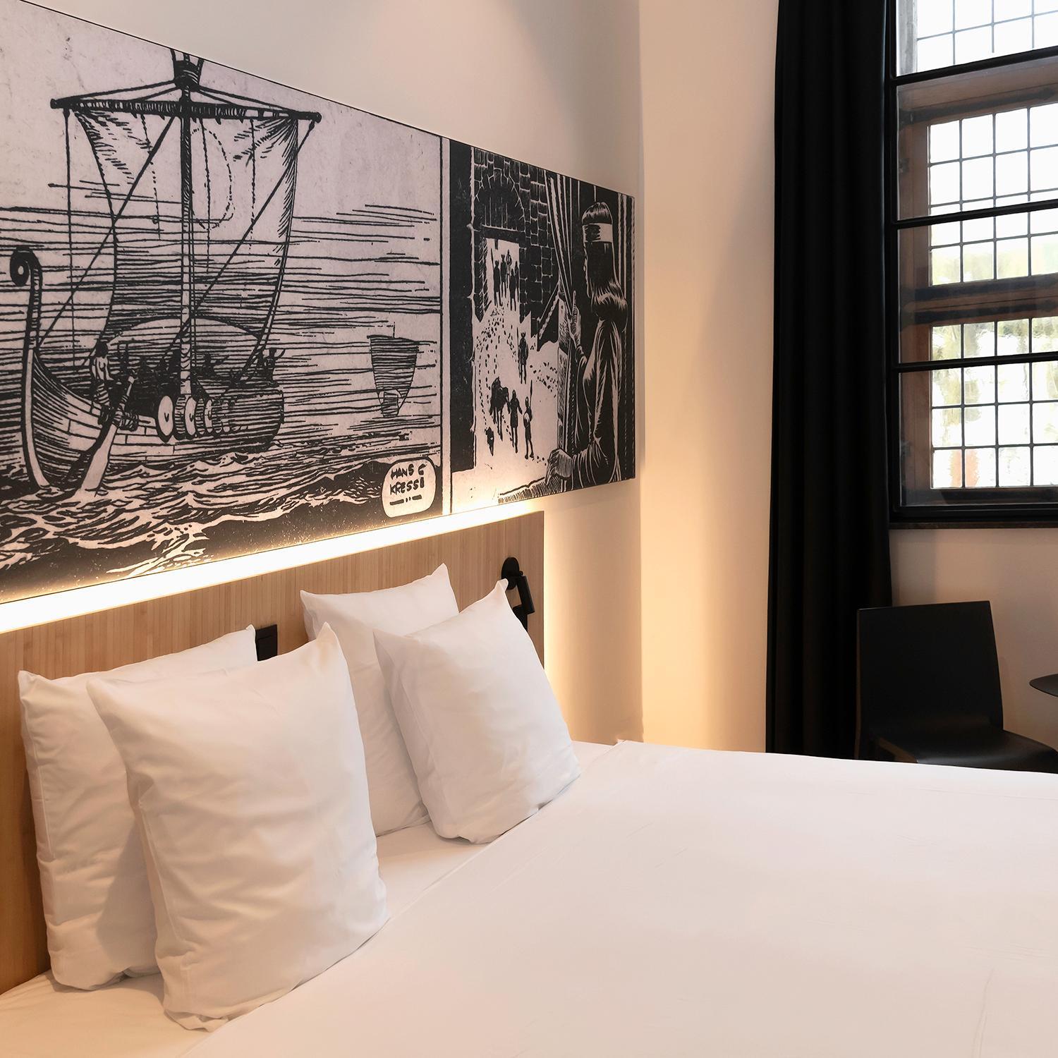 Comic Art Hotel Gent Eksteriør billede