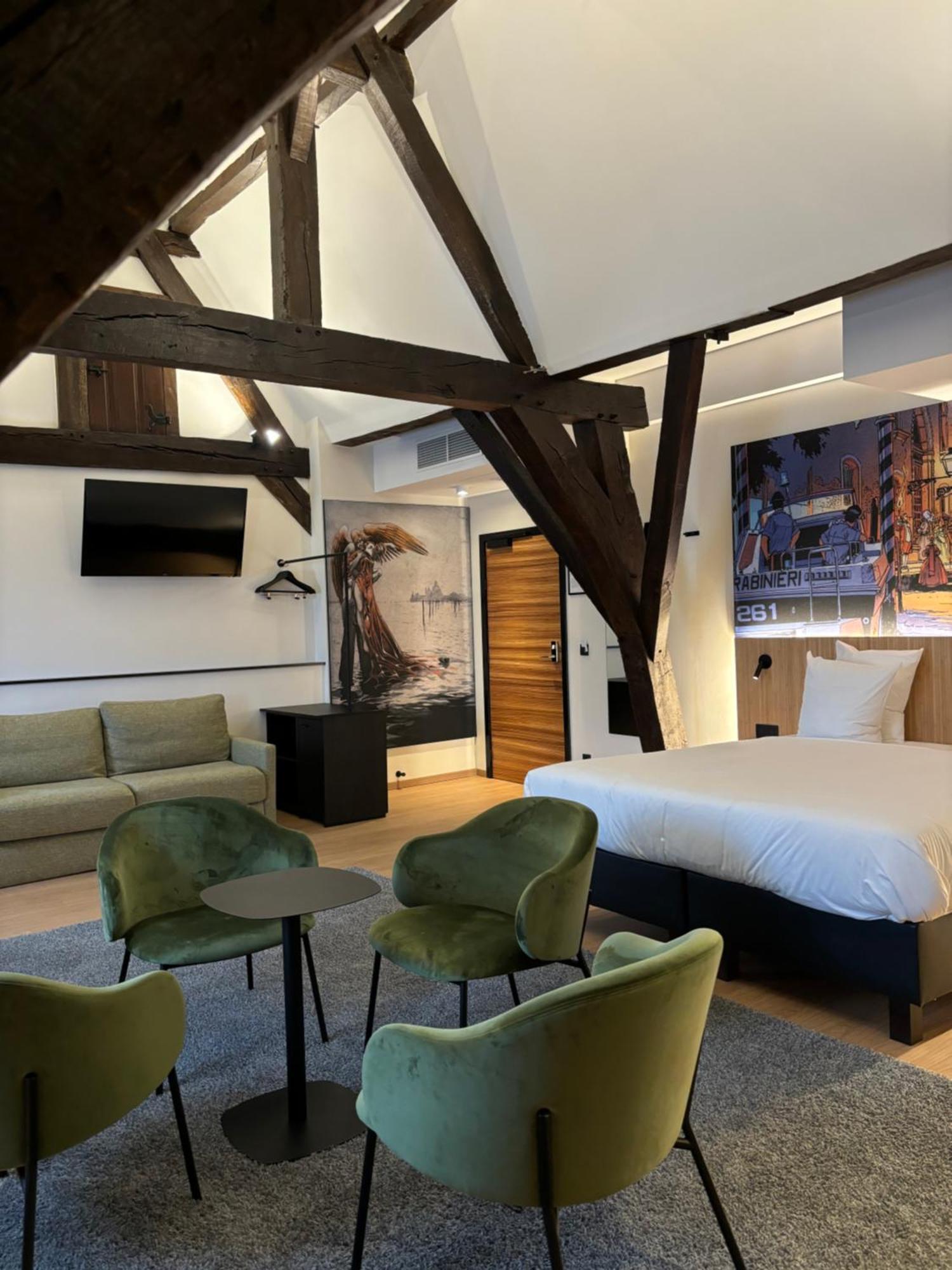 Comic Art Hotel Gent Eksteriør billede
