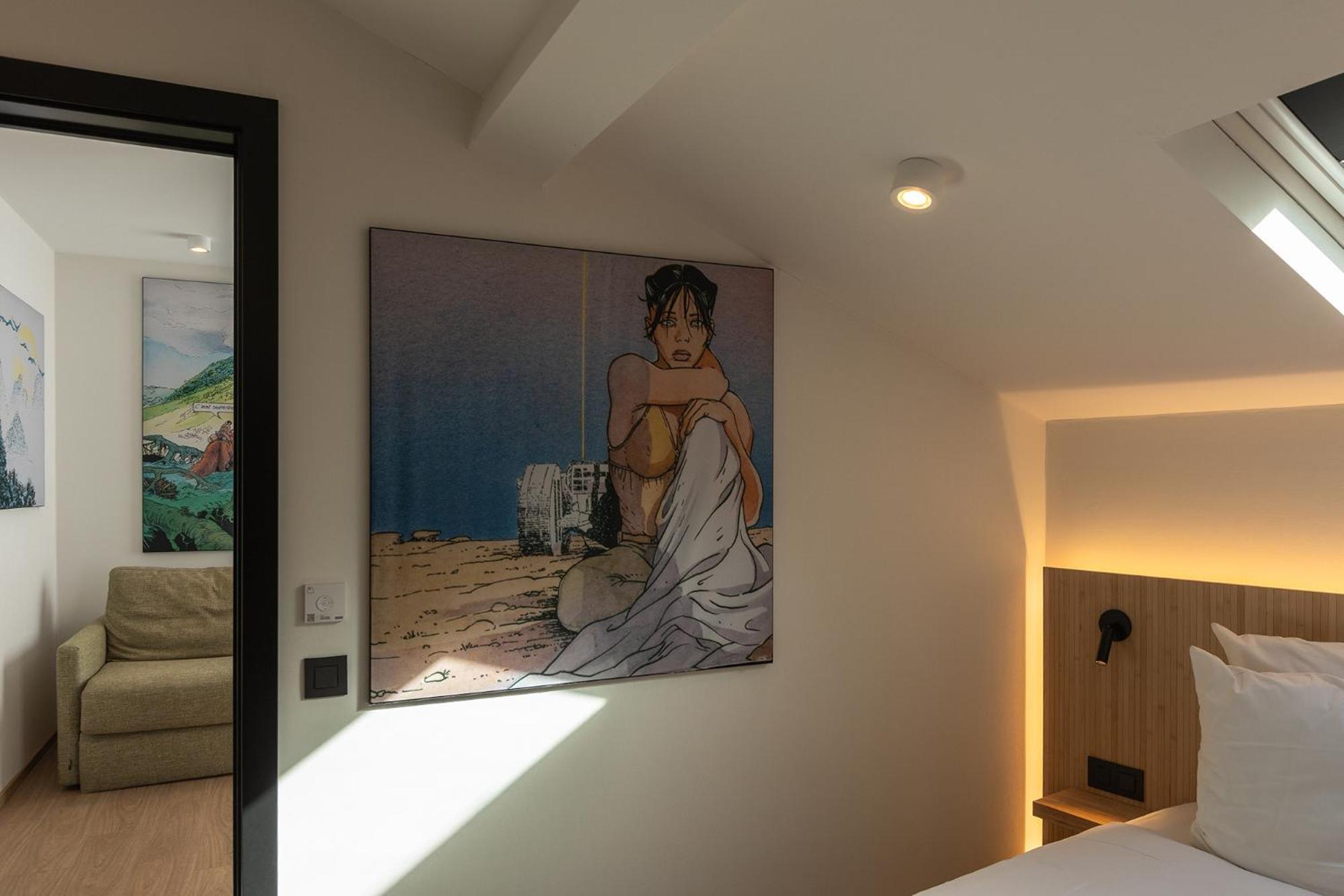 Comic Art Hotel Gent Eksteriør billede